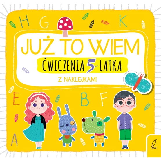Książka Już to wiem. Ćwiczenia 5-latka z naklejkami Praca zbiorowa