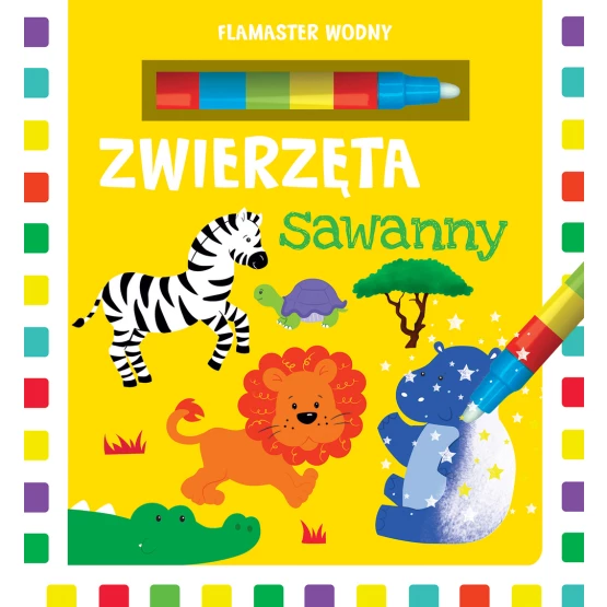 Książka Flamaster wodny. Zwierzęta sawanny Urszula Kozłowska