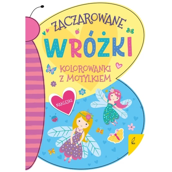 Książka Kolorowanka z motylkiem. Zaczarowane wróżki Praca zbiorowa