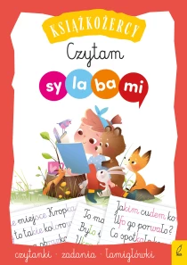 Czytam sylabami.Czytanki, zadania, łamigłówki. Książkożercy