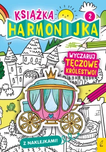 Książka harmonijka. Wyczaruj tęczowe królestwo cz.2