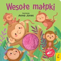 Praca zbiorowa Naciśnij brzuszek. Wesołe małpki