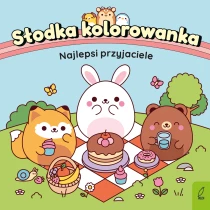 Praca zbiorowa Słodka kolorowanka. Najlepsi przyjaciele