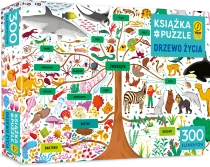 Drzewo życia. Puzzle 300 elementów + książka
