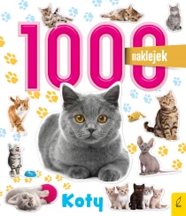 1000 naklejek. Koty
