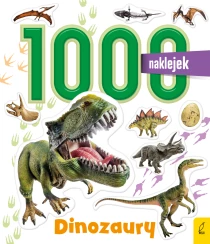 Praca zbiorowa 1000 naklejek. Dinozaury