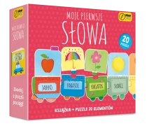 Praca zbiorowa Moje pierwsze słowa. Puzzle + książka