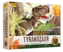 Irena Trevisan Tyranozaur. Puzzle 3D + książka