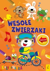 Praca zbiorowa Zwierzaki rozrabiaki. Wesołe zwierzaki