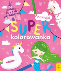 Praca zbiorowa Superkolorowanka. Moja różowa kolorowanka