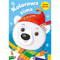 Praca zbiorowa Kolorowa zima z misiem