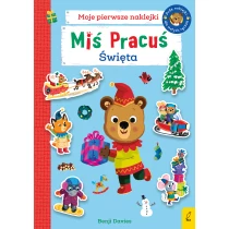 Praca zbiorowa Miś Pracuś. Święta. Książka z naklejkami