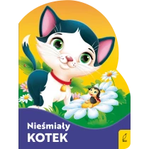 Wykrojnik. Nieśmiały kotek