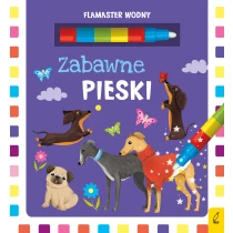 Flamaster wodny. Zabawne pieski