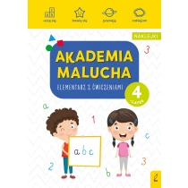 Praca zbiorowa Akademia malucha. Elementarz z ćwiczeniami. 4-latek