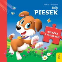 Urszula Kozłowska Książka z puzzlami. Mały piesek