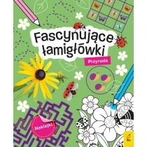 Praca zbiorowa Fascynujące łamigłówki z naklejkami. Przyroda