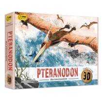 Pteranodon. Książka i puzzle 3D