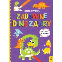 Praca zbiorowa Wszystko o dinozaurach. Zabawne dinozaury