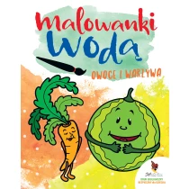 Praca zbiorowa Owoce i warzywa. Malowanki wodą