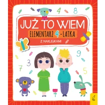 Praca zbiorowa Już to wiem. Elementarz 4-latka z naklejkami