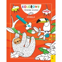 Praca zbiorowa Kolorowy trening głowy. Dżungla