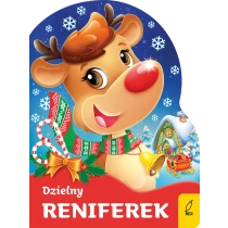Urszula Kozłowska Wykrojnik. Dzielny reniferek