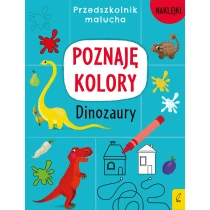 Praca zbiorowa Przedszkolnik malucha. Poznaję kolory. Dinozaury