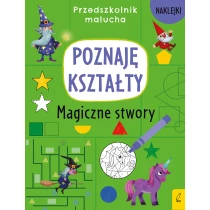 Praca zbiorowa Przedszkolnik malucha. Poznaję kształty. Magiczne stwory
