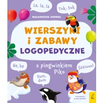 Małgorzata Korbiel Wierszyki i zabawy logopedyczne z pingwinkiem Piko