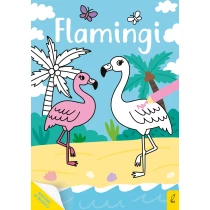 Praca zbiorowa Moja kolorowanka. Flamingi