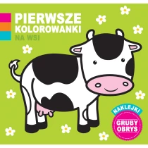 praca zbiorowa Pierwsze kolorowanki. Na wsi