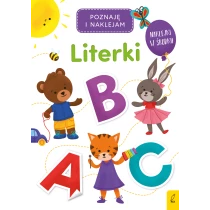Praca zbiorowa Poznaję i naklejam. Literki