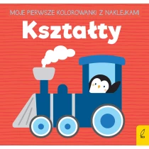 Praca zbiorowa Moje pierwsze kolorowanki z naklejkami. Kształty