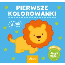 Praca zbiorowa Pierwsze kolorowanki. W zoo